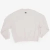 Felpa Oversize Cotone Organico | Origine Del Sale Grigio