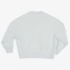 Felpa Oversize Cotone Organico | Ciniglia Blu Illusione