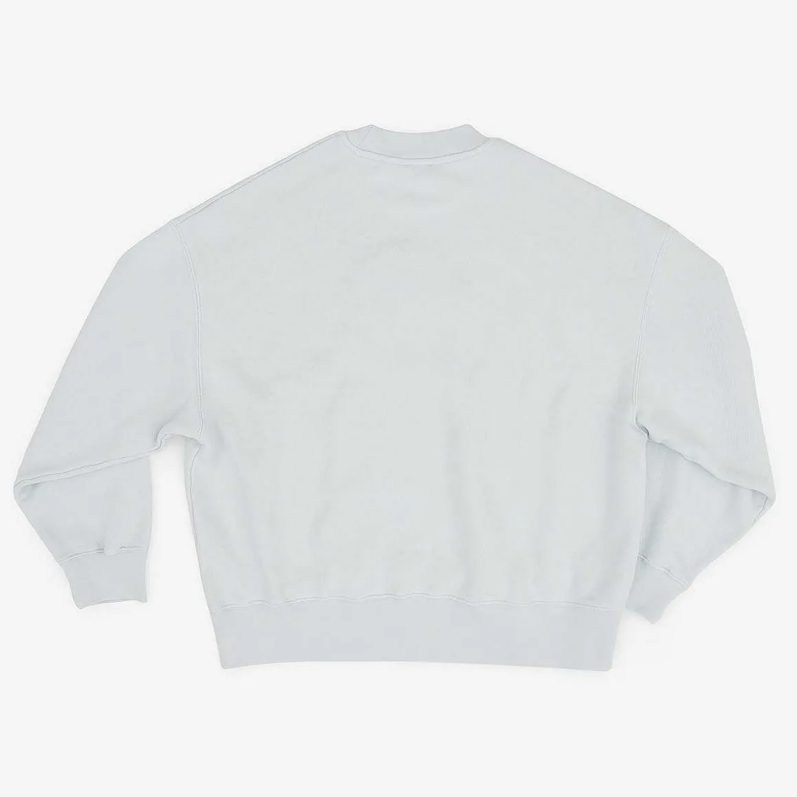Felpa Oversize Cotone Organico | Ciniglia Blu Illusione