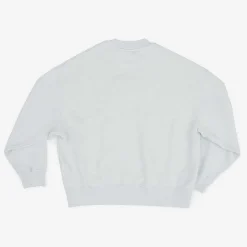 Felpa Oversize Cotone Organico | Ciniglia Blu Illusione