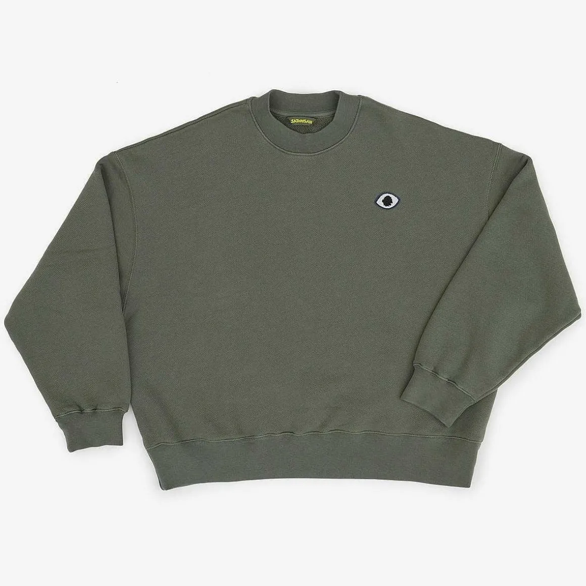 Felpa Oversize Cotone Organico | Erba Selvatica