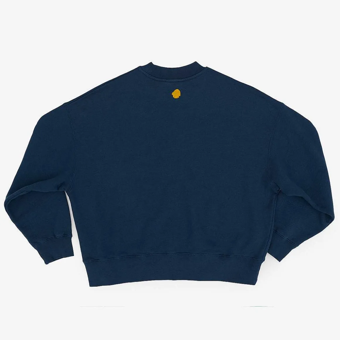 Felpa Oversize Cotone Organico | Inchiostro Blu