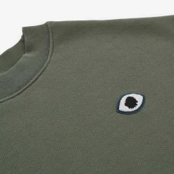 Felpa Oversize Cotone Organico | Erba Selvatica
