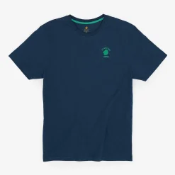 T-Shirt In Cotone Biologico Vestibilita Regolare | Inchiostro Blu Vita Quotidiana