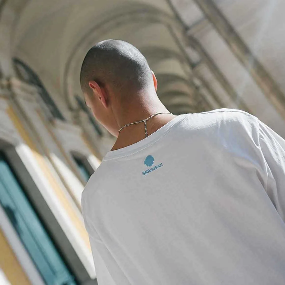 T-Shirt In Cotone Biologico Vestibilita Regolare | Bianco Segui Il Tuo Cuore