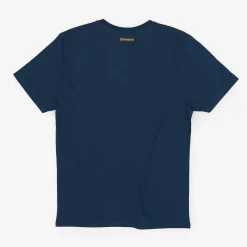 T-Shirt In Cotone Biologico Vestibilita Regolare | Inchiostro Blu Vita Quotidiana