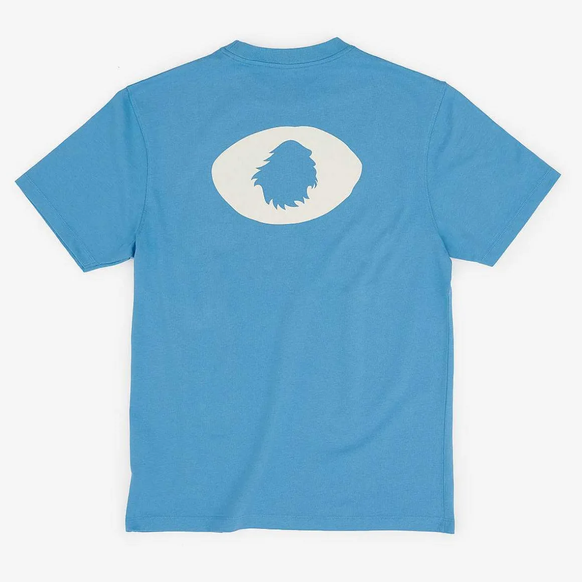 T-Shirt Oversize In Cotone Biologico | Lenitivo Occhio Satori Blu