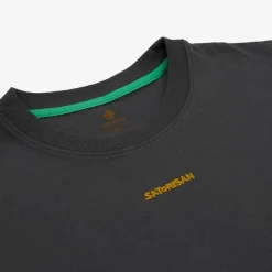 T-Shirt Oversize In Cotone Biologico | Occhio Del Cuore Di Carbone