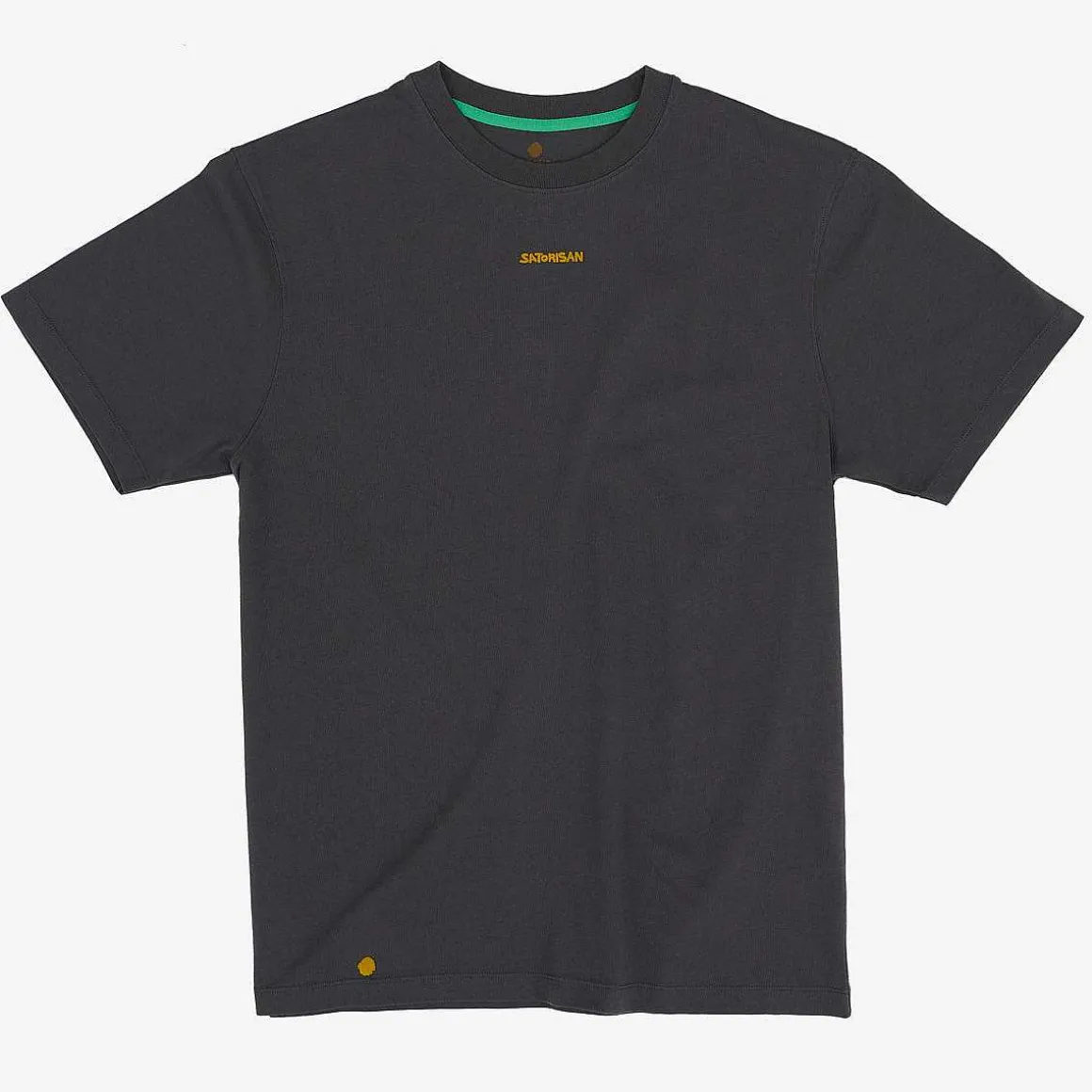 T-Shirt Oversize In Cotone Biologico | Occhio Del Cuore Di Carbone