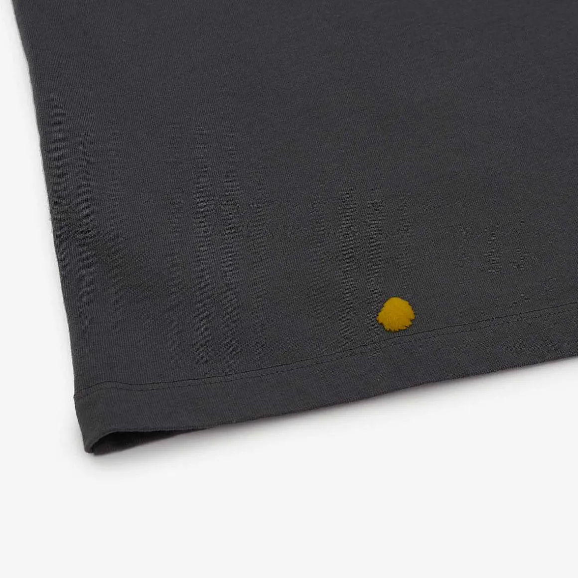 T-Shirt Oversize In Cotone Biologico | Occhio Del Cuore Di Carbone
