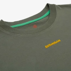 T-Shirt Oversize In Cotone Biologico | Origine Dell'Erba Selvatica